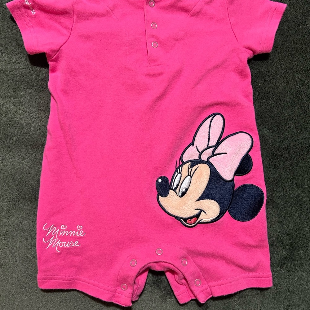 Disney Pink Minnie Mouse One Piece